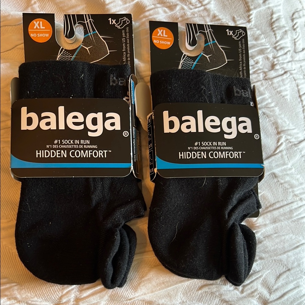 Balega Black Athletic Socks Hidden Comfort